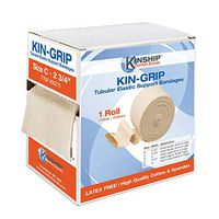Kin-Grip Latex-Free Cotton Spandex Tubular Elastic Support Bandages by Kinship Comfort Brands® (Available in Sizes B,C,D,E,F,G)