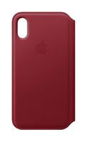 Apple Leather Folio (for iPhone Xs) - (Product) RED