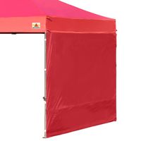 ABCCANOPY Instant Canopy SunWall (15+Colors) for 10x10 Feet, 10x20 Feet Straight Leg pop up Canopy, 1 Pack Sidewall Only, Burgundy