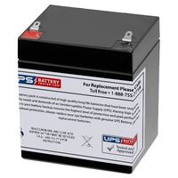 CA1240 12V 4AH FIRST (5AH) ALERT, ADT ALARM REPLACEMENT BATTERY by UPSBatteryCenter