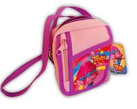 Trolls Poppy Light Pink Camera Pouch Bag Wallet Purse with Shoulder Strap Size: 7" x 6.5" x 2"