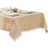 R.LANG Spillproof Table Runner 14 x 70-inch Kitchen Table Runner for Dinner Parties Beige