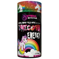 Mythical Nutrition Unicorn Energy by Insane Labz, Energy Capsules with Vitamin B12 Caffeine Yohimbine Ginkgo Biloba Extract Fueled by AMPiberry, 60 Servings