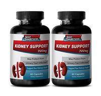 antiaging Health - Kidney Support - Nettle in Bulk - 2 Bottles (120 Capsules)