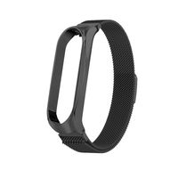 KOERIM Replacement Band Bracelet for Xiaomi Mi Band 4,Magnetic Metal Stainless Steel Band Wristband Adjustable for Xiaomi MiBand 4 Smart Watch