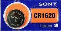 Sony Lithium 3V Batteries Size CR1620 (Pack of 5)