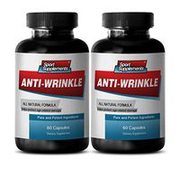 Alpha lipoic Acid 300 Capsules - Anti-Wrinkle Pills- Grapeseed antioxidant (2 Bottles - 120 Capsules)