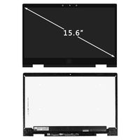 FirstLCD ISP LCD Display Touch Screen Replacement fit Pen Touch for HP Envy X360 15M-BP111DX 15M-BP112DX 15M-BP011DX 15M-BP012DX 15M-BQ021DX 15M-BQ121DX 925736-001 +Digitizer Board+Bezel FHD