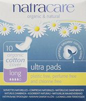 Natracare Ultra Pads with Wings - Long - 10 ct (8-Pack) - Organic and Natural