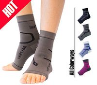 Thirty48 Plantar Fasciitis Socks, 20-30 mmHg Foot Compression Sleeves for Ankle/Heel Support, Increasing Blood Circulation, Relieving Arch Pain, Reducing Foot Swelling