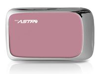 Pyle PBC3000PN Universal 3000mAh Power Bank Backup External Battery with USB Charging Cable and 5 Charging Adapters - Battery - Retail Packaging - Pink