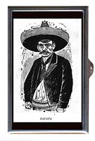 Posada Portrait of Zapata Decorative Pill Box
