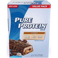 Pure Protein Bar S'Mores, 6-1.76oz (50g) Bars