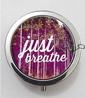 BlackKey Just Breathe 3-Compartment Decorative Pocket Gift Box Case Organizer for Pill, Color 1 -812