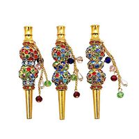 Shisha Hookah Accessories Metal Rhinestone Nozzle Hookah Accessories Hookah Nozzle