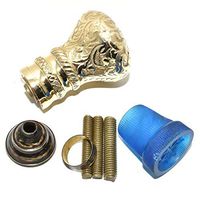 Nautical World Walking Stick Antique Style Brass Victorian Handle Wooden Vintage Style Cane