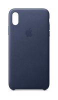 Apple Leather Case (for iPhone Xs Max) - Midnight Blue