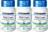 Life Extension PQQ Caps with PQQ 20 Mg (30 vcaps x 3)