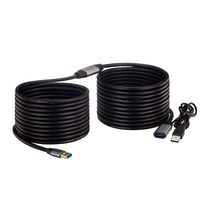 Active USB 3.0 Extension Cable 25 Feet, 25 Foot USB 3.0 Active Repeater Cable Extender with Signal Amplifier Type A Male to A Female Superspeed Extension Cord