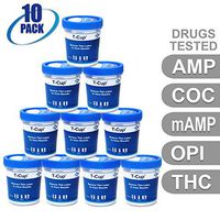 MiCare [10pk] - 5-Panel Multi Drug Test Cup (AMP/COC/mAMP/OPI/THC) #MI-TDOA-254