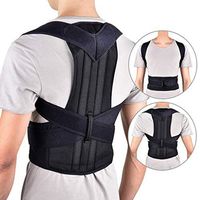 Anti-Humpback Correction Belt Adjustable Body Shaping Corrector Posture Corrector Comfortable Upper Back Straightener Support For Thoracic Kyphosis And Provide Shoulder And Neck Pain Relief For Men An