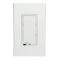 Leviton TTI06-1LZ True Decora Low Voltage Preset Digital Touch Dimmer, 120 Vac, 600 W, 1 P, 3 Way, 1 pack, White