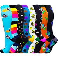 Compression Socks for Women & Men(1/3/7/8 PACK) - Best for Running,Medical,Nurse,Travel,Cycling-20-30mmHg