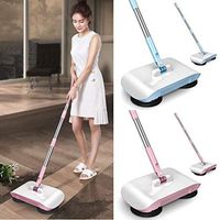2 in 1 Hand Push Home Sweeper Broom Dustpan Set Vacuum Cleaner