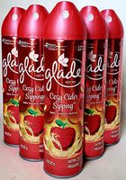 5 GLADE Aerosol Room Spray Scented Air Freshener COZY CIDER SIPPING 8 Oz APPLE