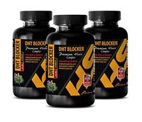 Hair Growth Pills for Women Powerful - DHT Blocker - Premium Hair Complex - for Men and Women - Pumpkin Seed Extract Capsules - 3 Bottles 180 Tablets