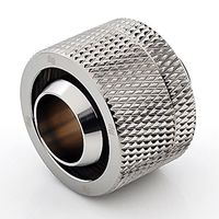 Bitspower G 1/4 Inch Thread Inside Diameter 1/2 Inch Outer Diameter for 3/4 Inch Tube CC 5 Ultimate Compression Fitting Sparkle Black