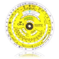 Aero Products CR-3 Circular Wind Triangle T/S/D Computer by APR