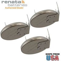 3X Renata CR2032RH-MFR 3V Lithium Coin Battery HORZ 3-PIN for PC CMOS IBM ThinkPad R31 HP Pavilion dv6300 dv6100 dv6500 dv6200 dv9000 A20m A20p A21 A21e A21m A21p A22 A22e A22m A22p A23 A30 A30p
