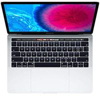 Apple 13in MacBook Pro, Retina, Touch Bar, 3.1GHz Intel Core i5 Dual Core, 8GB RAM, 256GB SSD, Silver, MPXV2LL/A (Newest Version) (Renewed)