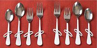 Finger Loop Utensil - Dnr Fork right hand