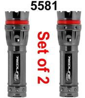 2-nebo Redline 220 Lumens LED Flashlight - Lot of 2#5581 packed individually in Clamshell