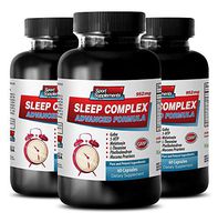Brain and Memory Boost - Sleep Complex Advanced Formula - 952MG - antiaging Health - 3 Bottles (180 Capsules)