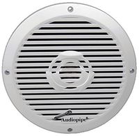Audiopipe 8" 2-Way Coaxial Marine Speaker 350W White