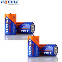 PKCELL D Cell Battery AM-1 LR20 MN1300 Duration 1800min,4 Counts