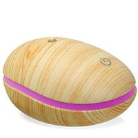 Essential Oil Diffuser - Ultrasonic Cool Mist Aroma Humidifier - Vaporizer 100ml Electric Portable 7 Color LEDs- Waterless Auto Shut-Off, Home Room Baby - Aromatherapy - Touch Operation