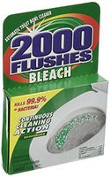 2000 Flushes Bleach Automatic Toilet Bowl Cleaner, 1.25 OZ