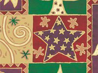 ELEGANT CHRISTMAS Gift Wrap 18"x417Gift Wrap Half Ream Roll (1 unit, 1 pack per unit.)