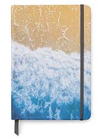 Ocean – Coastal – Beach – Nautical - PU (Vegan) Leather A5 Lined Journal Notebook