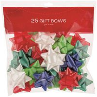BERWICK OFFRAY 74000 25 Count Traditional Star Bow Bag for Decoration