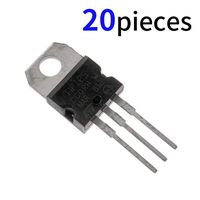 Bridgold 20pcs TIP125 PNP Darlington Bipolar Power Transistor -60v HFE:1000,3-Pin