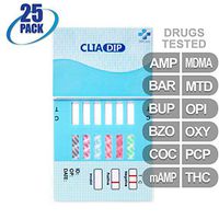 MiCare [25pk] - 12-Panel Urine Drug Test Card (AMP/BAR/BUP/BZO/COC/mAMP/MDMA/MTD/OPI/OXY/PCP/THC) #MI-WDOA-6124