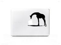 Giraffe Eating Sticker Decal For MacBook Pro, PC, Laptop, Window, Car, or Wall