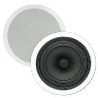 Theater Solutions TS80C in Ceiling 8" Speakers Surround Sound Home Theater Pair