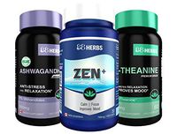 Anxiety Supplement Stack – Reduce Anxiety and Reduce Stress. Zen+ + KSM-66® Ashwagandha + L Theanine