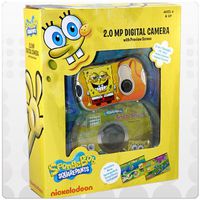 Nickelodeon SpongeBob Digital Camera with 1.4-Inch LCD Screen - Yellow (27062)